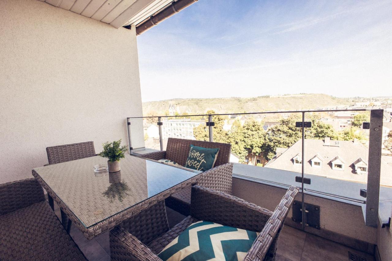 Design Apartment Zentral Fuer 6 In Andernach: Ausblick, Wifi, Kueche Exteriér fotografie